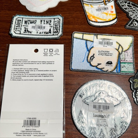 Iron on Patches memes colorful Jean jacket accessories grunge tumblr rock n roll - Picture 7 of 8